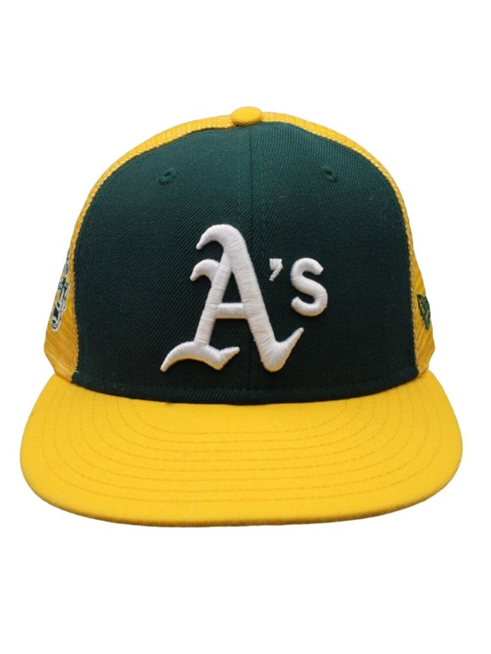 Oakland As New Era 59Fifty MLB Genuine Merchandise Fitted Baseball Hat Cap 7-5/8